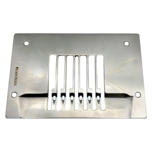 "Genuine JACK #30515003 Needle Plate for Industrial Sewing Machines – Durable Metal Replacement Part"