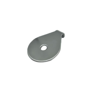 *Close-up of the Zoje Thread Guide #10000541, showing its metal design and threading path. A must-have replacement part for smooth sewing operations.*