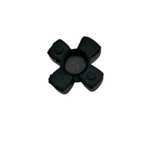*"Close-up of the authentic Zoje #10027318 rubber coupling part, showing its flexible design and precise fit for industrial sewing machines. A must-have replacement for smooth stitching and reduced machine wear."*