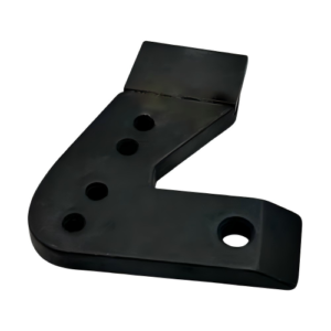 Close-up of the Inderle #25656-IDL Upper Knife, showing sharp edge and sturdy steel construction."