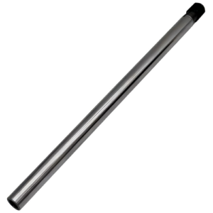 Close-up of the Inderle #37062+62 needle showing the screw shank and sharp point for heavy fabrics."*