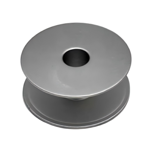 Close-up of the high-quality Zoje Bobbin (#10039875), designed for industrial sewing machines. This durable bobbin ensures smooth stitching and reduced thread breaks.