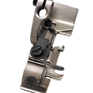 *"Close-up of the Yamato 2107310 metal presser foot, showing high-shank design and durable construction. Compatible with Yamato industrial sewing machines for heavy-duty stitching."*